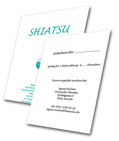 shiatsu gutschein